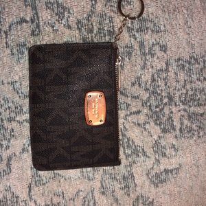 Card holder keychain